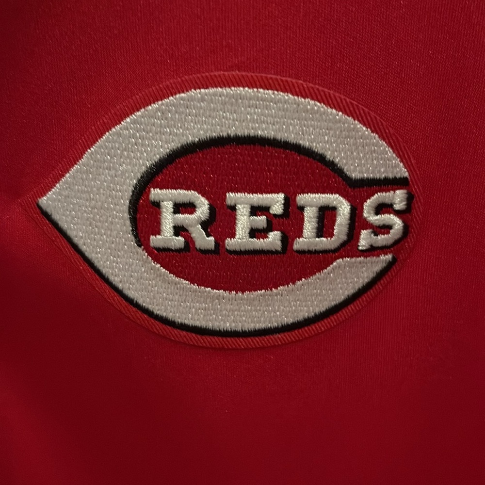 New with tags! Antigua Men's Vibrant Red Polo - Cincinnati Reds - Picture 2 of 5